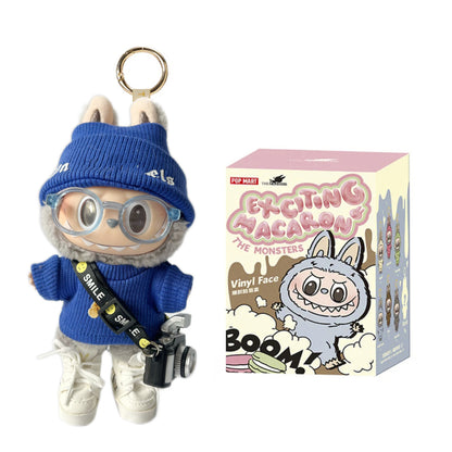 Labubu Macaron Blind Box + Labubu black French brands with Camera