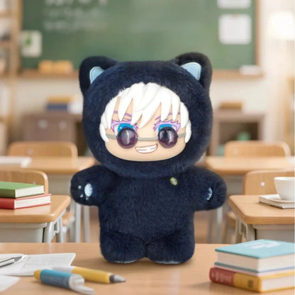 Jujutsu Kaisen Cat Ear Plush Keychains Blind Box