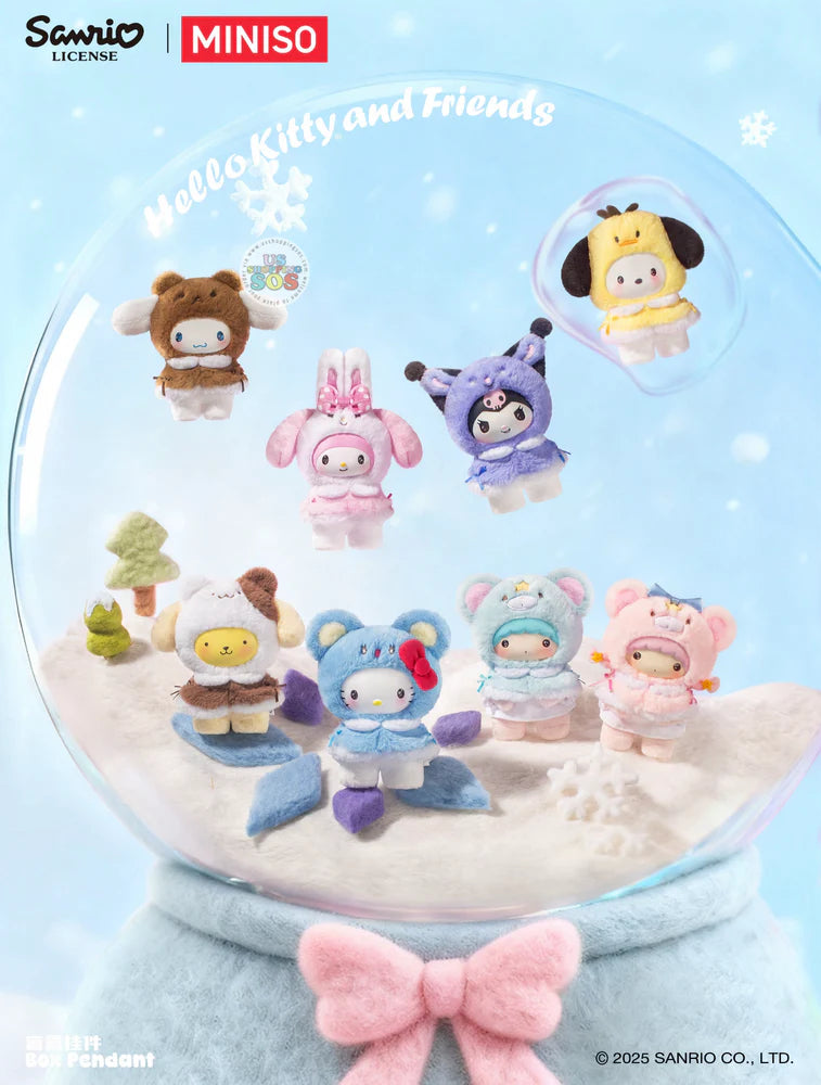 Sanrio Characters Little Cape Series Vinyl Plush Pendant Single Blind Box