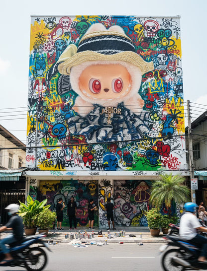 Labubu  Have a Seat Blind Box + Luxury French chic Outfit