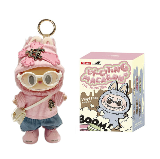 Labubu Macaron Blind Box + Lake Pink Chic & Playful Design Outfit