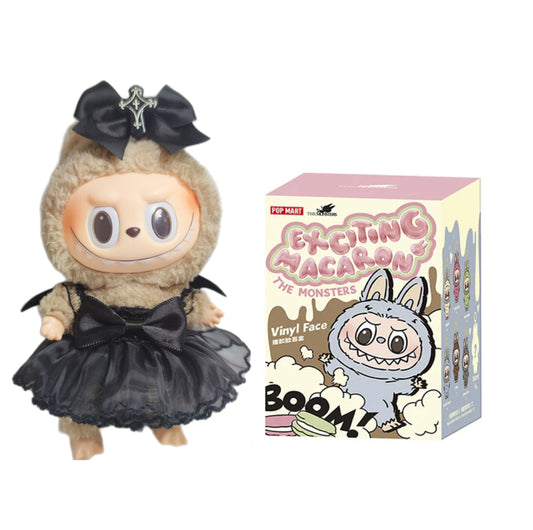 Labubu Macaron Blind Box + Labubu Halloween Black Dress Edition