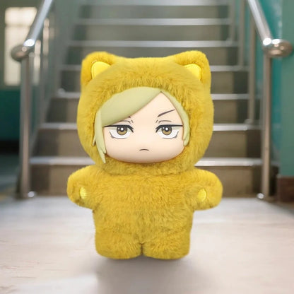 Jujutsu Kaisen Cat Ear Plush Keychains Blind Box