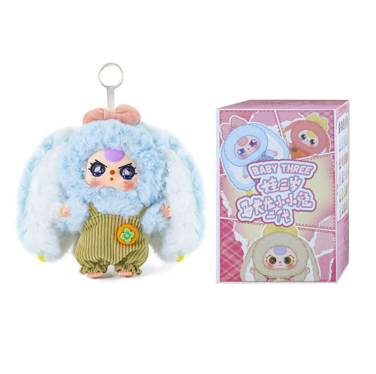 Baby Three Rabbit Macaron Cute Mini Bunny V2 Plush Blind Box