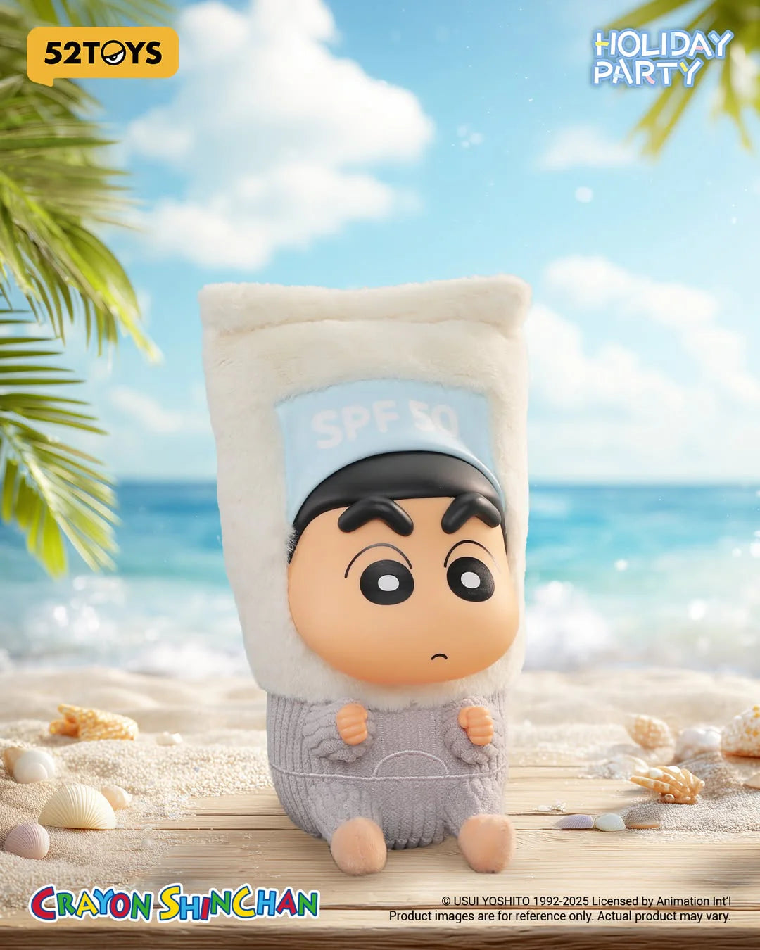 Crayon Shinchan – Holiday Party Series Vinyl Plush Charms Blind Box