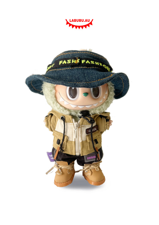 Labubu Outfit Outdoor Utility Style Set