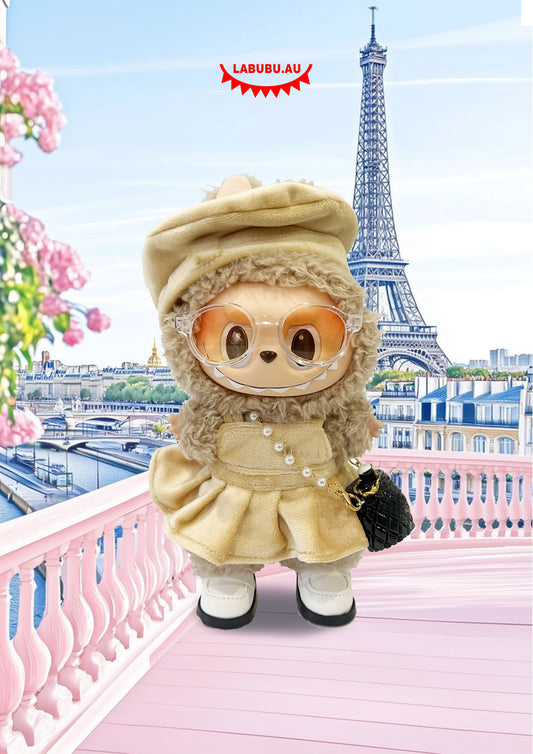 Labubu Outfit Creamy French Chic Set