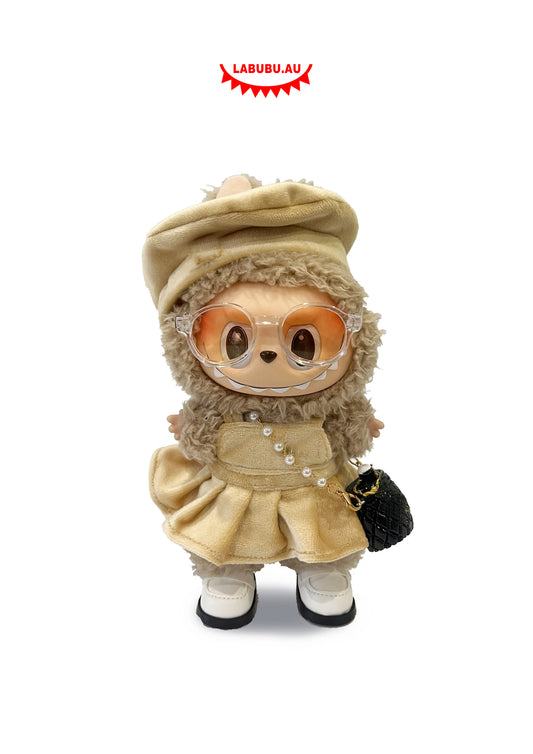 Labubu Outfit Creamy French Chic Set