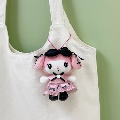 Midnight Sanrio My Melody 50th Anniversary Plush Keychain