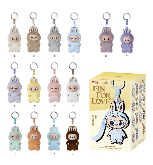 PIN FOR LOVE SERIES - LETTER PENDANT BLIND BOX (A-M)