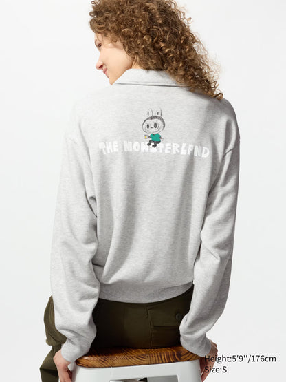 POP MART Labubu Half-Zip Sweatshirt