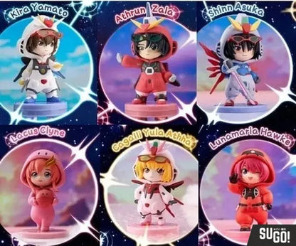 Bandai BN Figure Q Pajamas Mobile Suit Gundam Destiny Blind Box