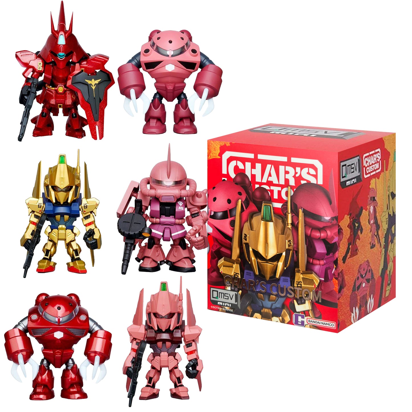 QMSV mini Char Custom Blind Box