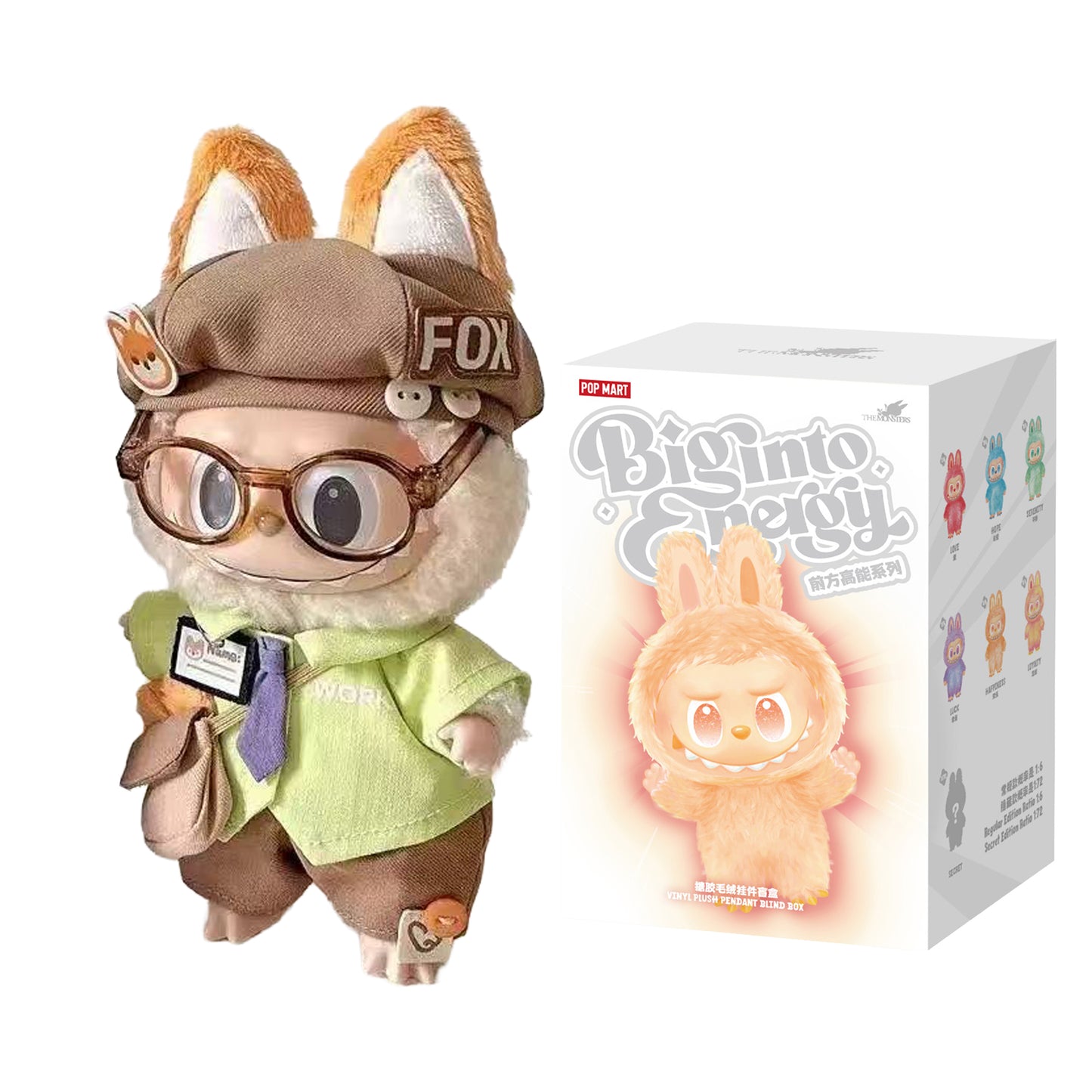 Labubu Blind Box + Labubu Zootopia Nick Outfits