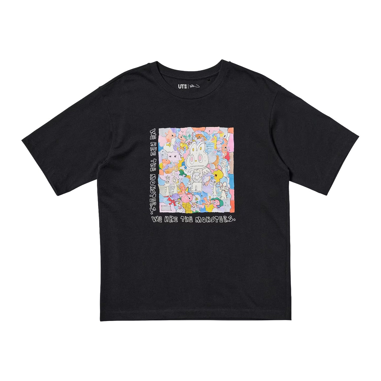 Labubu Black Graphic T-Shirt