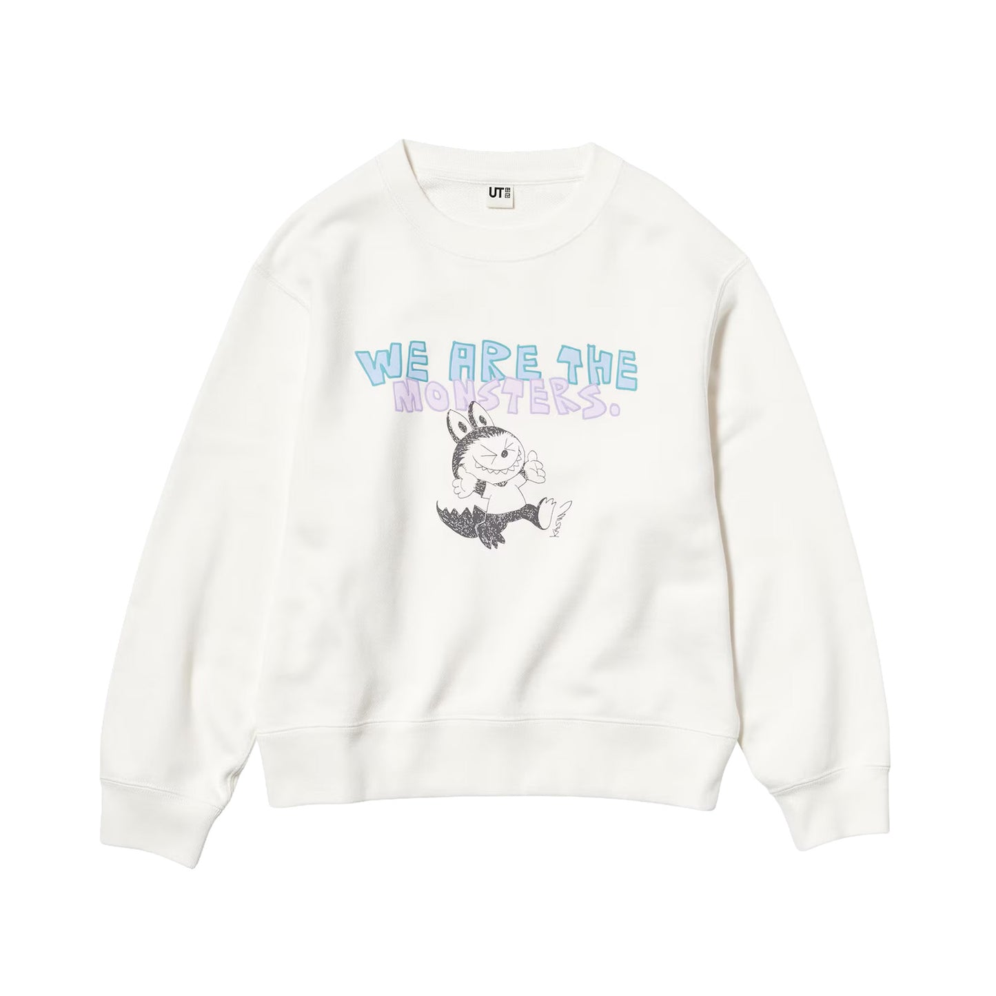 KIDS White Labubu Sweatshirt