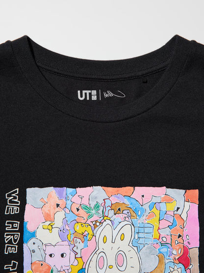 Labubu Black Graphic T-Shirt