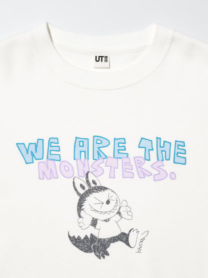 KIDS White Labubu Sweatshirt