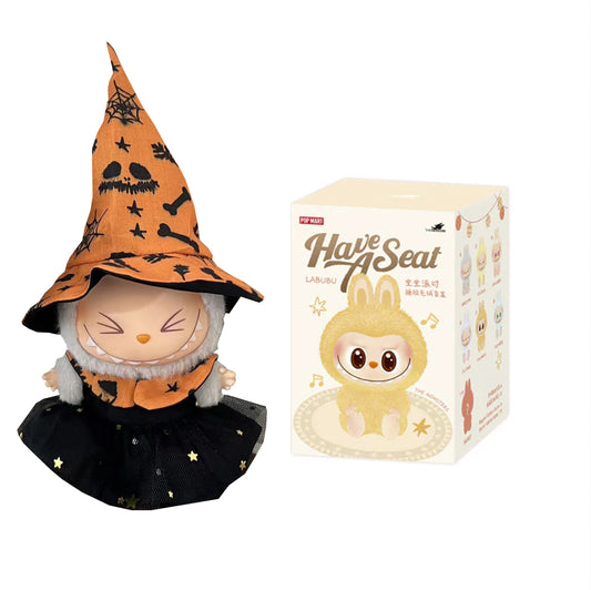 Labubu Have a Seat Blind Box + Labubu Halloween Orange & Purple Edition