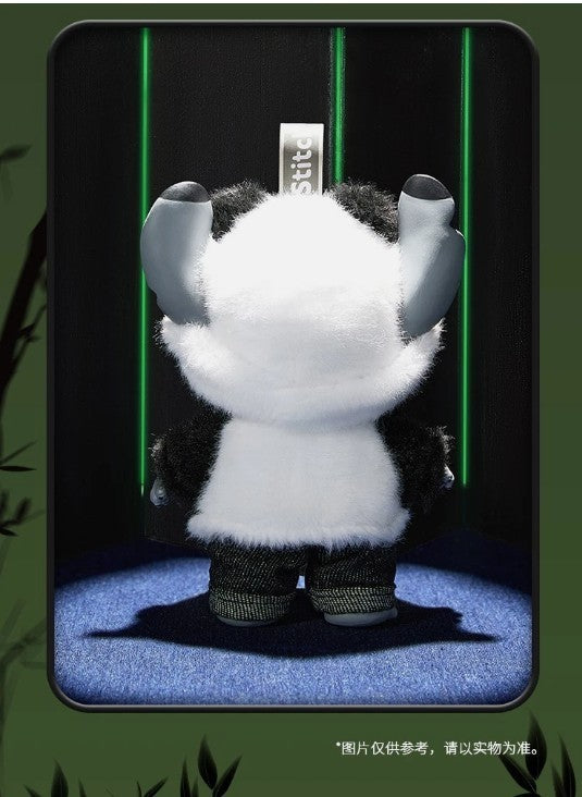 Disney Stitch Panda Vinyl Plush Keychain