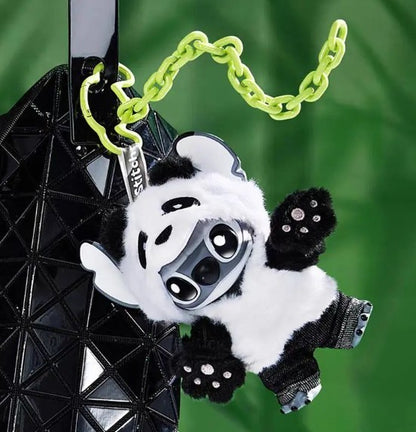 Disney Stitch Panda Vinyl Plush Keychain