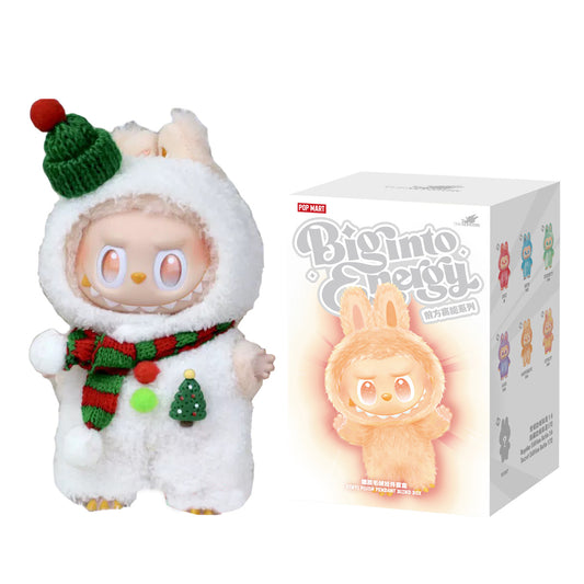Labubu Big into Energy Blind Box + Christmas Snowman Outfit